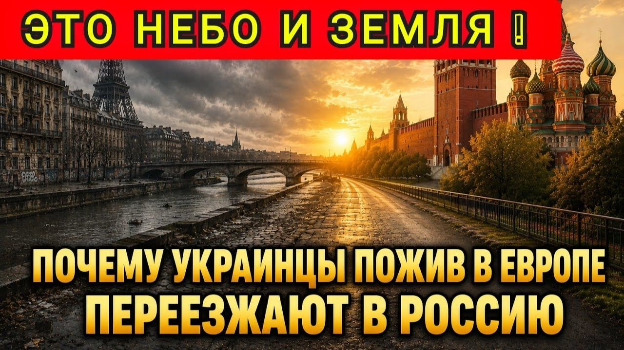 Почему украинцы пожив в Европе, переезжают в Россию. Колобок из Одессы смотреть онлайн