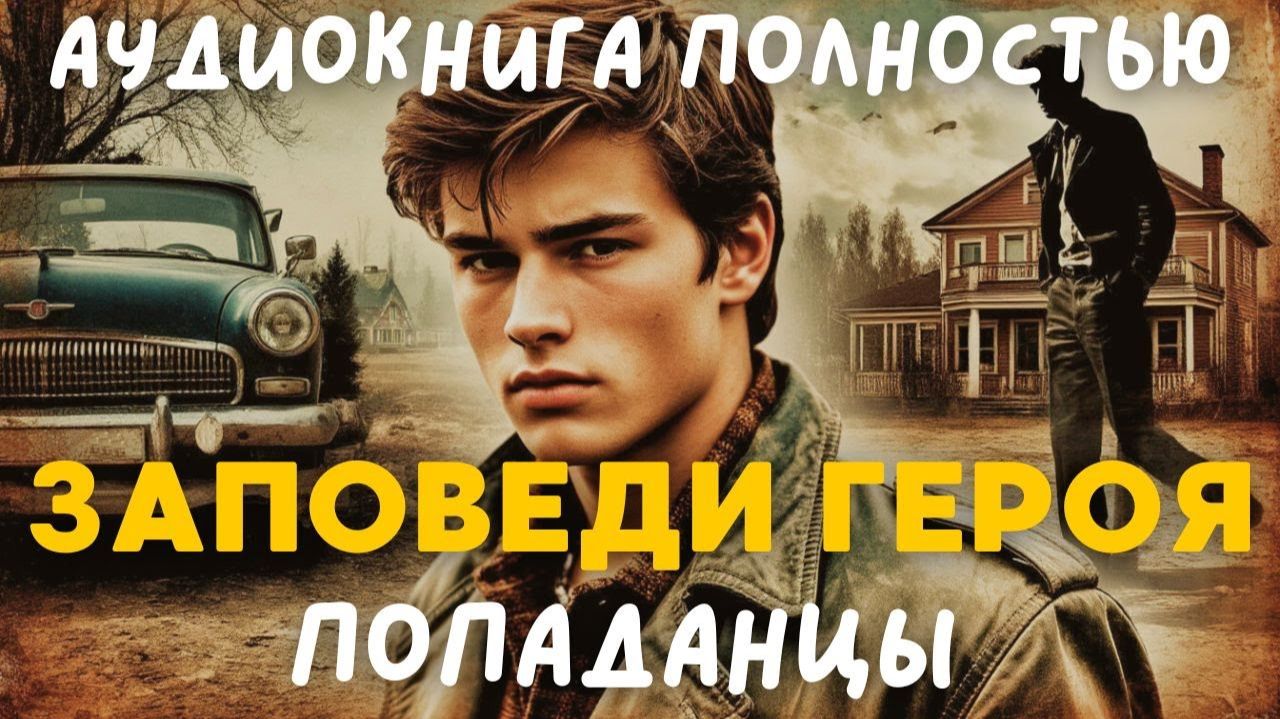 АУДИОКНИГА ПОЛНОСТЬЮ: ЗАПОВЕДИ ПОПАДАНЦА / ПОПАДАНЦЫ смотреть онлайн