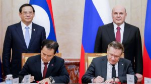Россия и Лаос подписали соглашение о сотрудничестве в области мирного атома