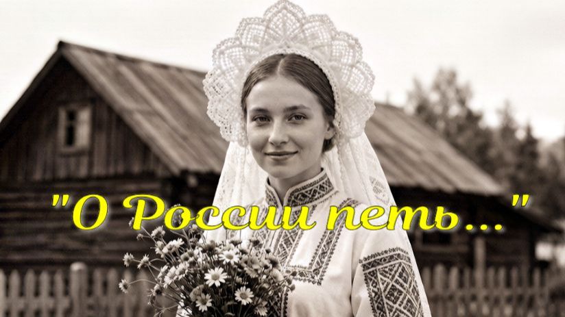Игорь Северянин "О россии петь" Романс