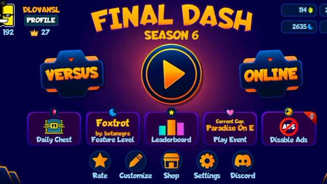 My Level Is A Daily Level | FINAL DASH