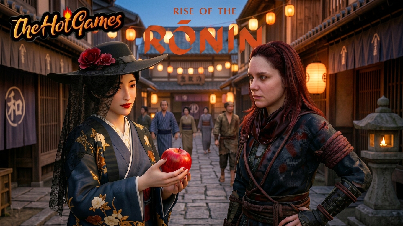 УВЕСЕЛИТЕЛЬНЫЙ КВАРТАЛ ► Rise of the Ronin прохождение #3