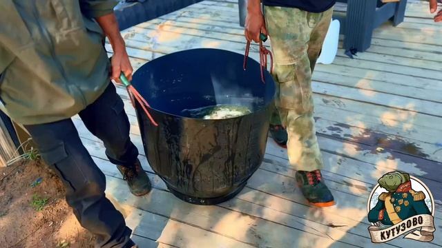 Зарыбление форели на лесном пруду 15.06