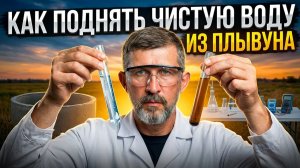 Как сделать чистую воду в колодце на плывуне!