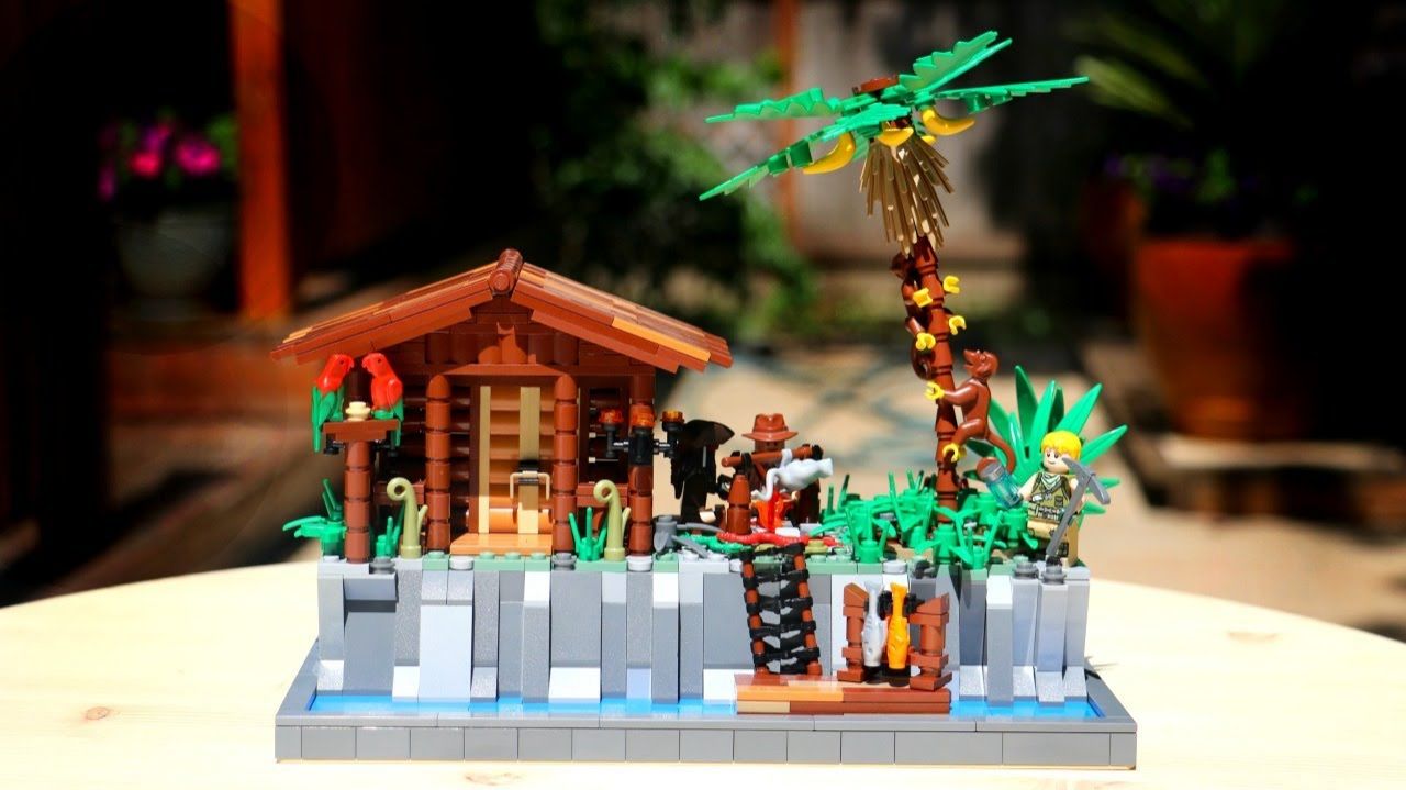 В джунглях⎜LEGO МОЦ смотреть онлайн