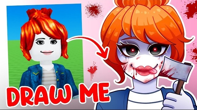 ПУГАЕШЬ ДЕТЕЙ В ROBLOX, НАРИСУЙ МЕНЯ... (ft. PolarCub)