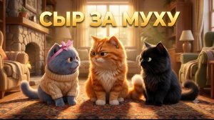 Сериал про кошечку Бусю: 48 серия. Сыр за муху