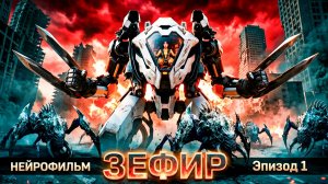 Зефир - Эпизод 1. Нейрофильм. Киберпанк. Роботы. Зерги. Космическая фантастика.