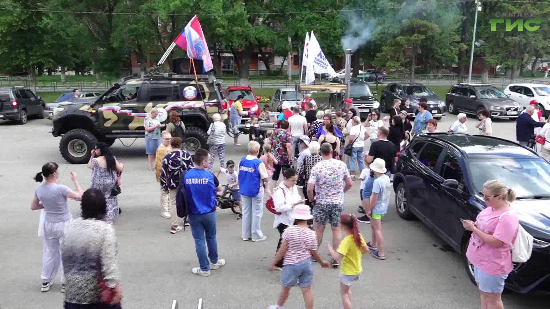 В Самаре состоялась акция "Русская каша — сила наша"