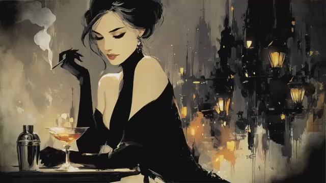 Wear the Noir ｜ Vintage Noir Jazz to Relax and Unwind 2 Hours смотреть онлайн