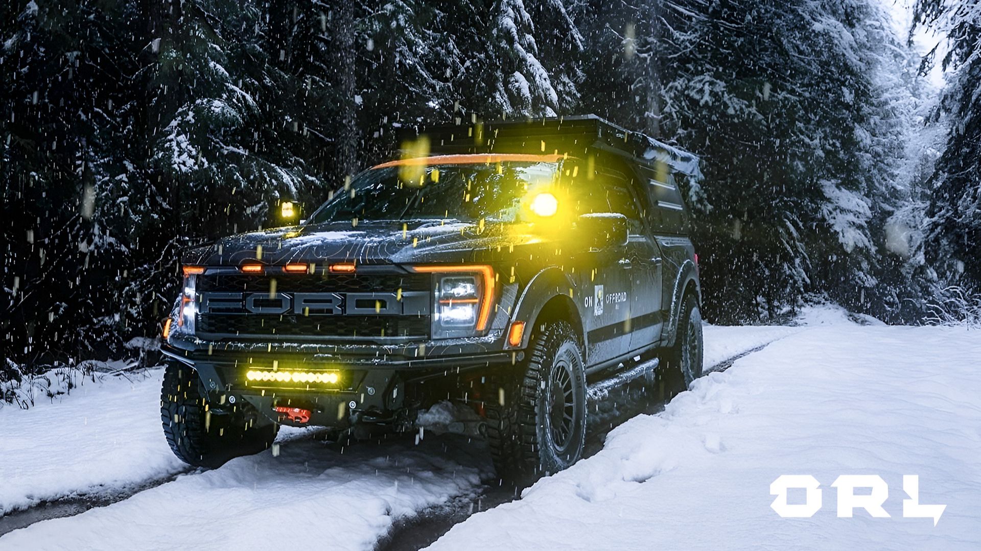 Offroad Landscapes - Solo Winter Truck Camping Along A River