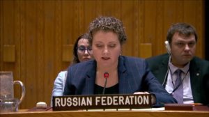 EoV by Anna Evstigneeva on UNSC Draft Resolution on UNAMA Mandate extension, June 15, 2026