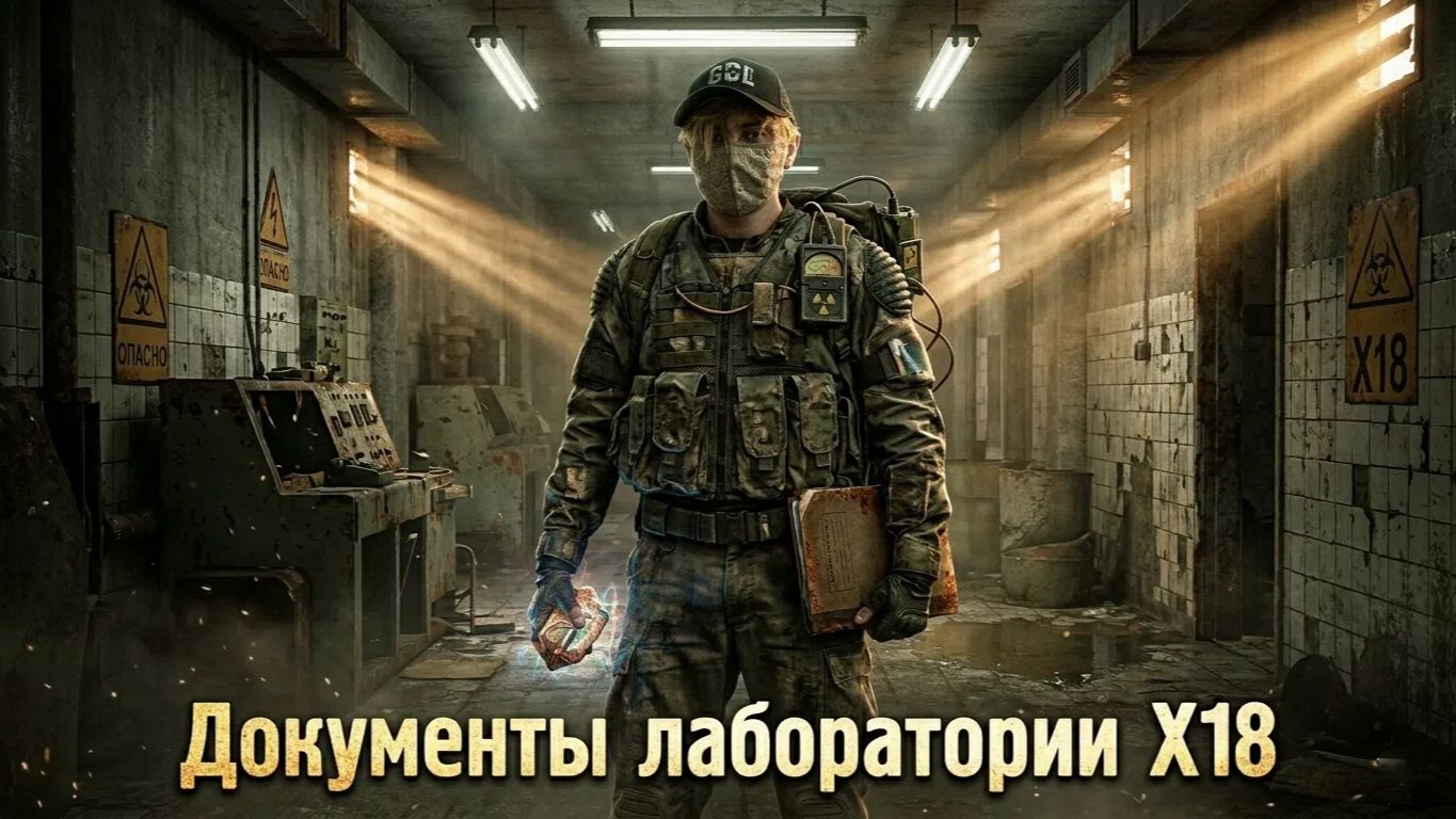 S.T.A.L.K.E.R.-NLC Improved➤Квесты➤Документы лаборатории Х18