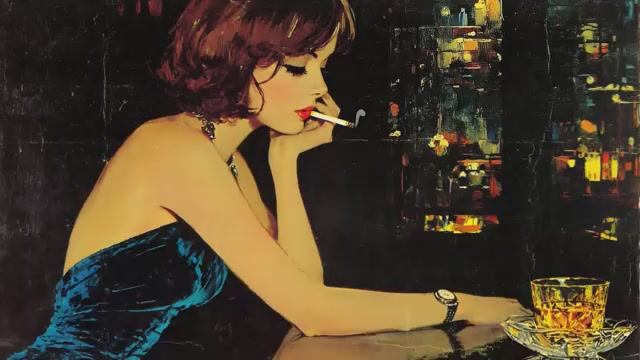 Savor the Notes ｜ Vintage Noir Jazz Bar to Erase the Noise & Relax смотреть онлайн