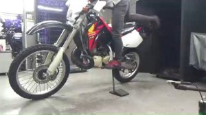 Мотоцикл внедорожный эндуро Honda CRM250AR рама MD32 enduro внедорожный байк гв 1999 пробег 13 т.км
