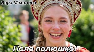 Поле полюшко! Вера Махалова Новая песня Душевная музыка. Автор Алексей Лукшин