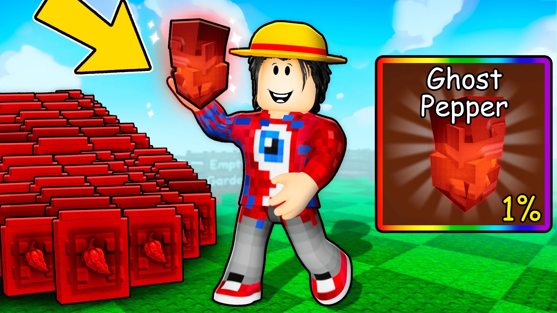 😱Открыл 300 Паков GHOST PEPPER и ПОЛУЧИЛ ЕГО! Самое редкое 1% Растение в Grow a Garden 2! смотреть онлайн