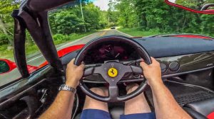 Ferrari F50 [V12, 4.7 л., 513 л.с.] POV TEST DRIVE