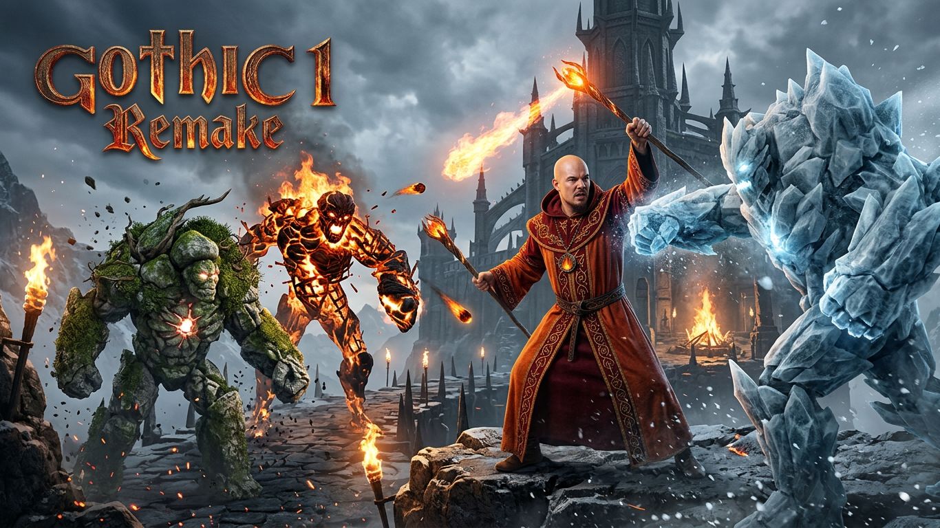 Gothic 1 Remake ( 8 часть )