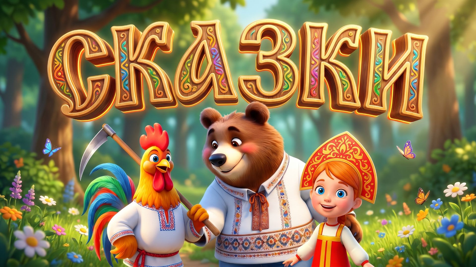 СБОРНИК ЛЮБИМЫХ СКАЗОК И ПЕСЕНОК + СКАЗКИ ДЕТЯМ И МАЛЫШАМ + МУЗЫКАЛЬНЫЕ СКАЗКИ