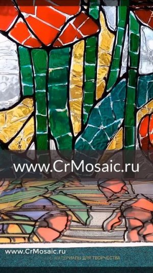 👇СТЕКЛЯННАЯ МОЗАИКА СВОИМИ РУКАМИ
