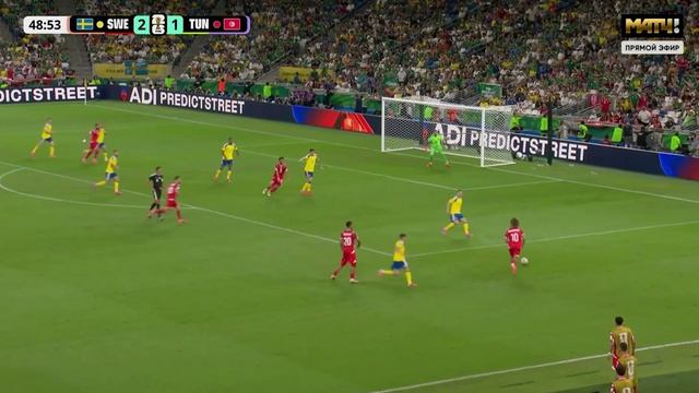 Сейв матча Швеция - Тунис, ЧМ по Футболу 2026