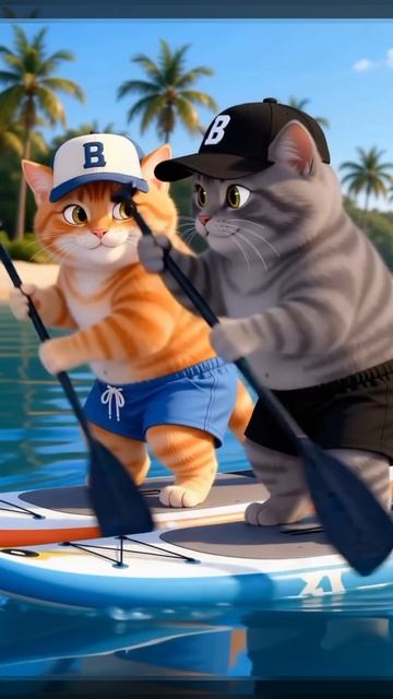 Котофей катается на Сапе!!!К просмотру всем!!!