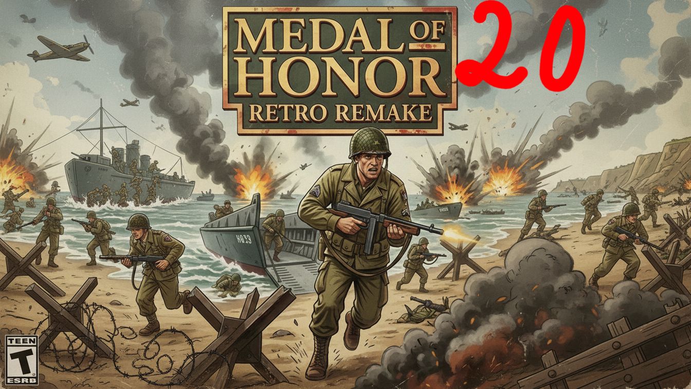 Прохождение Medal Of Honor: Retro Remake #20 (Merker's Upper Mine)