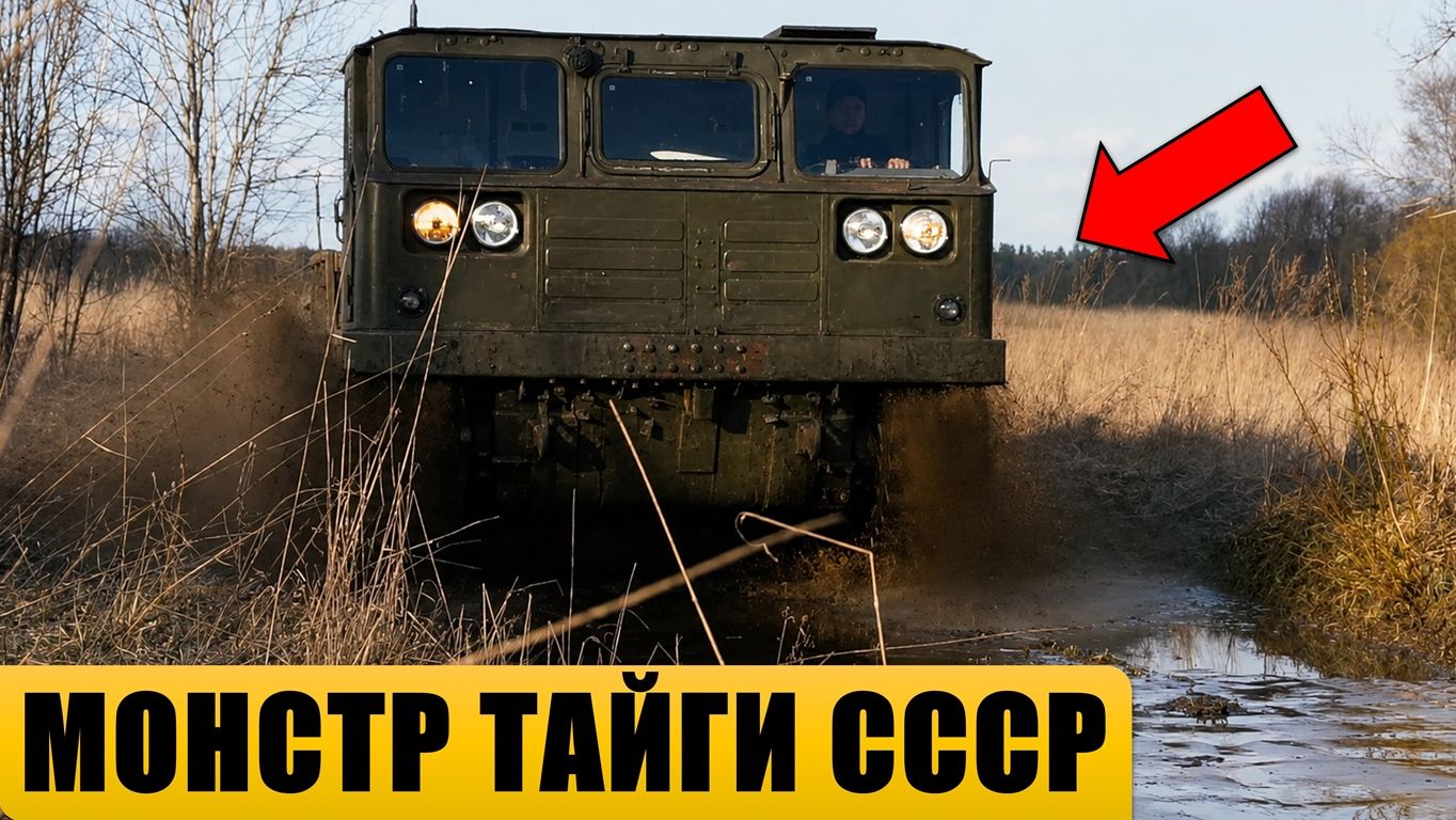 Почему АТС-59Г ОБОЖАЛИ по всему СССР? Секрет легендарного тягача.