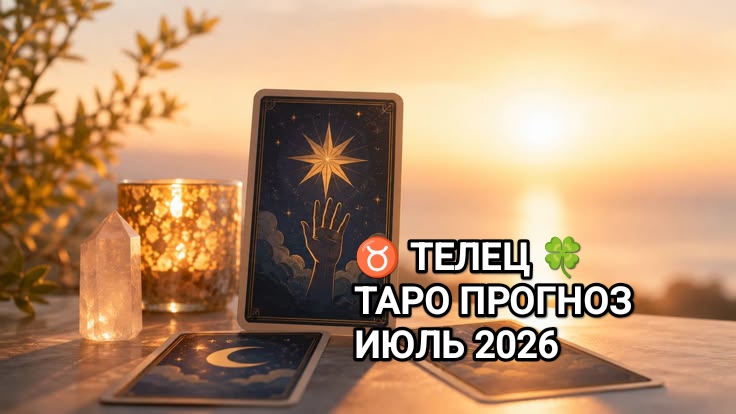 ♉ ТЕЛЕЦ 🍀 ТАРО ПРОГНОЗ ИЮЛЬ 2026 смотреть онлайн