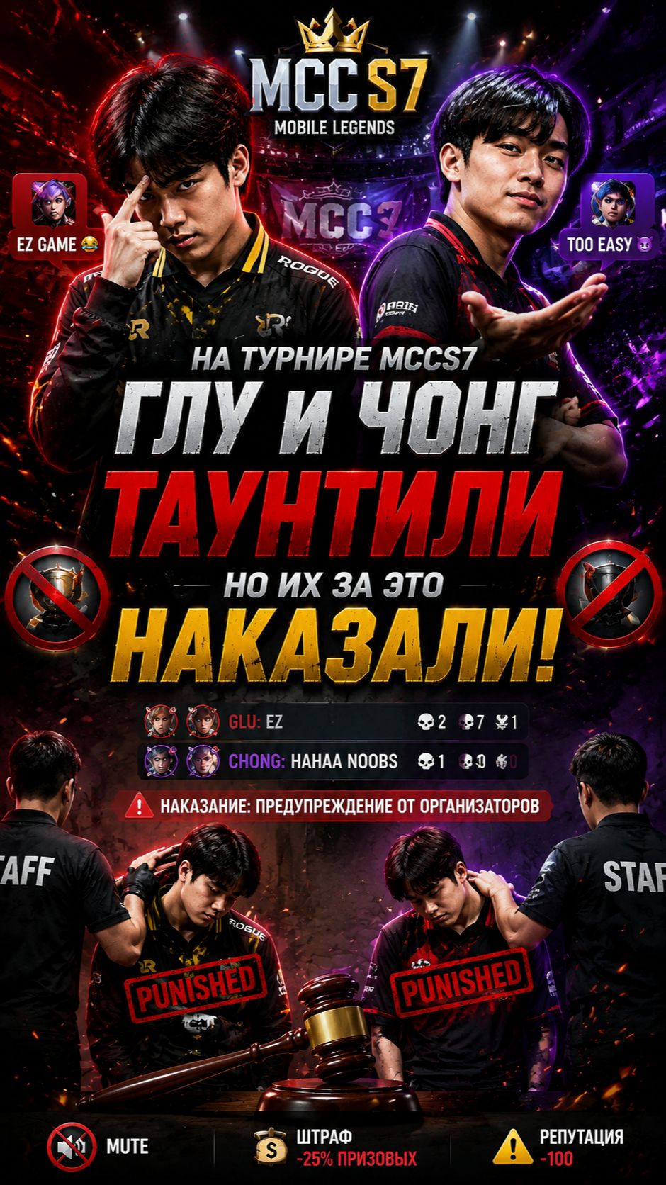 САМЫЙ ГЛУПЫЙ ТАУНТ НА ТУРНИРЕ  MCCS7💀