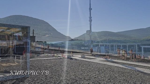 8 утра 15 июня, пляж Сукко. Показывает Дмитрий Сорвенков.
