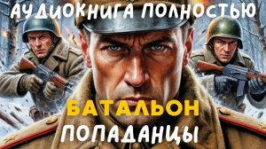 АУДИОКНИГА ПОЛНОСТЬЮ: БАТАЛЬОН / ПОПАДАНЦЫ