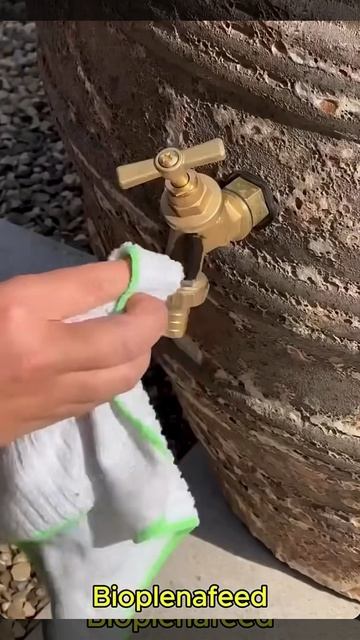 Дзен бочка для сбора дождевой воды 🌧️