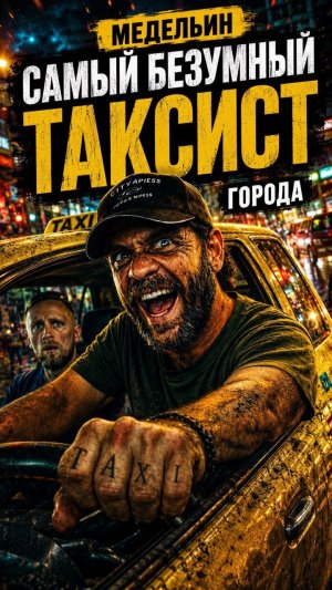 Безумный таксист в Медельине