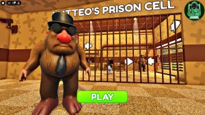 Побег Маттео из тюрьмы! (Обби) | Игровой процесс #roblox