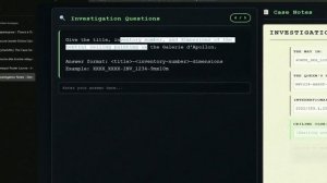 Расследовал ограбление Лувра, нашёл украденные драгоценности.