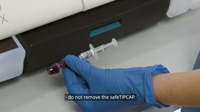 5  ABL800 FLEX Процесс ручного измерения образцов крови из шприцев.