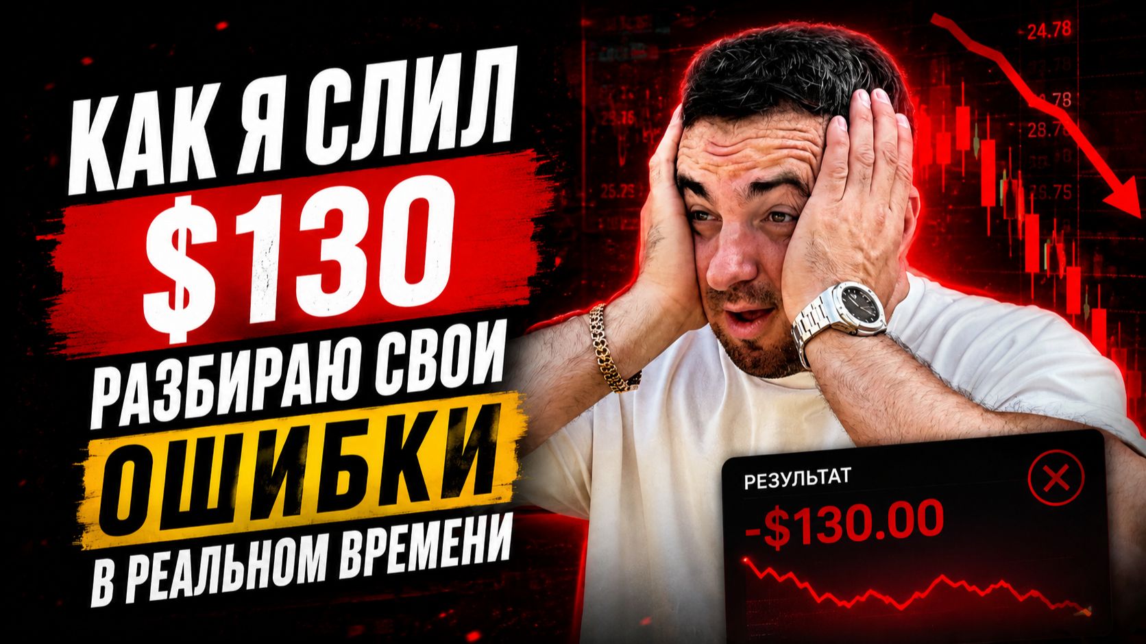 Как я слил $130: разбираю свои ошибки в реальном времени и фотку смотреть онлайн