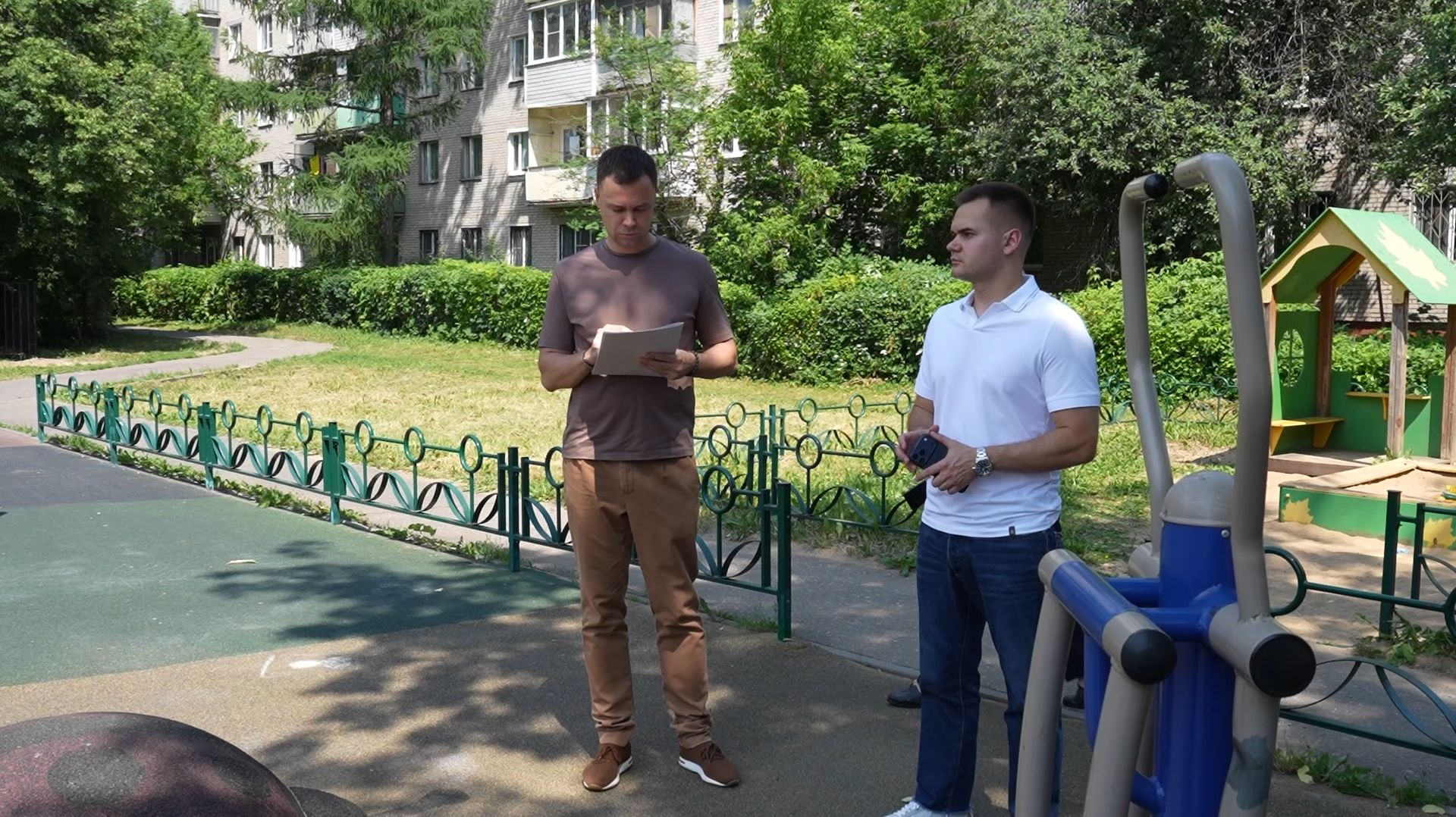 Всеволод Волосевич посмотрел, как в округе Пушкинский содержат дворы