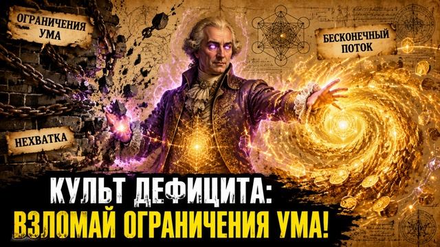 Сен Жермен - КУЛЬТ ДЕФИЦИТА: как твой собственный ум блокирует бесконечный поток ресурсов