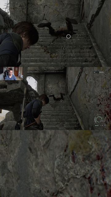 Ноги висят параллельно земле 🐞 #residentevilrequiem #bug #last_student #games