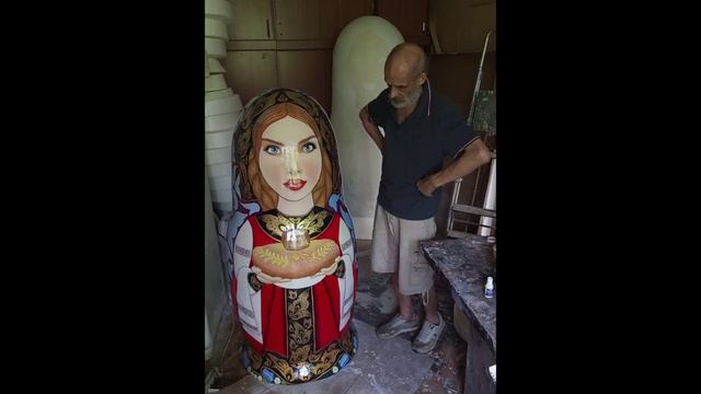 ростовая матрешка москва