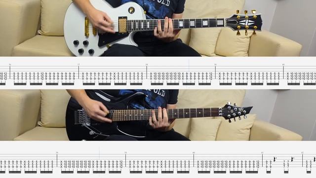 Papa Roach - Last Resort Cover (Табулатура) Guitar Tutorial TABS смотреть онлайн