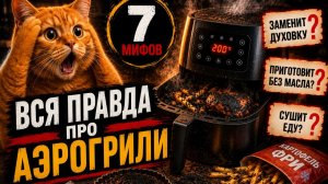 7 МИФОВ ПРО АЭРОГРИЛИ в которые верят почти все!
