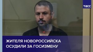 Жителя Новороссийска осудили за госизмену
