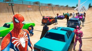 Новые машины и испытание «Трамплины Человека-паука» в GTA 5