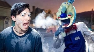 СБЕЖАЛ ОТ ЗЛОГО МОРОЖЕНЩИКА!🥶 НЕ ЕШЬ ЕГО МОРОЖЕНОЕ😨