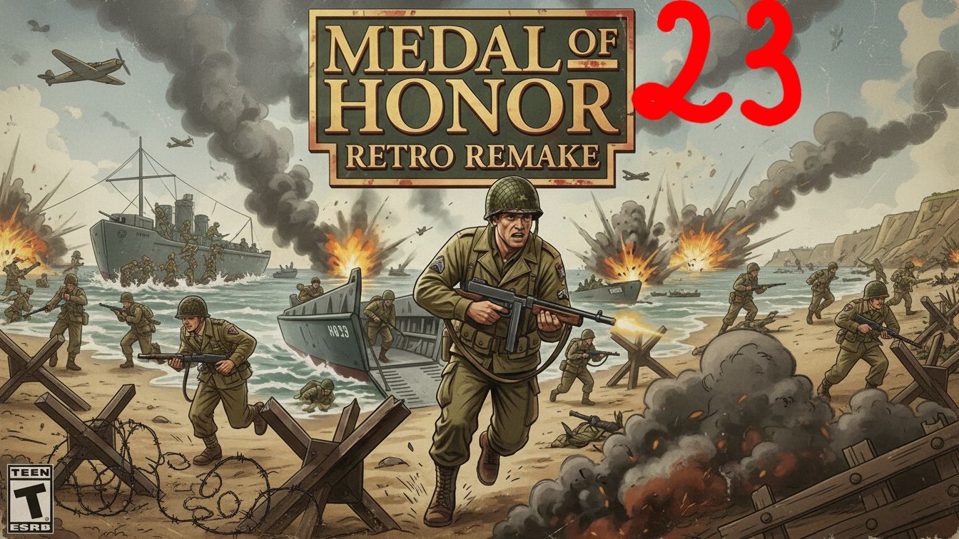 Прохождение Medal Of Honor: Retro Remake #23 (Vengeance Production)