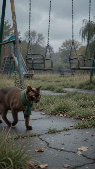 Самый одинокий кот в мире